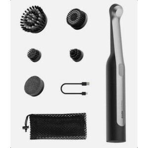 HOTO Electric Cordless Mini Sping Scrubber Brush Wand 10” IPX7- Wheterproof